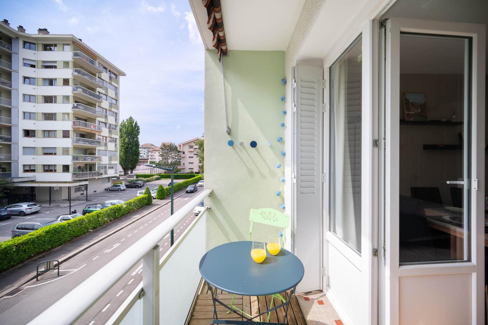Appartement Cosy 6 Pers Pres Du Lac Avec Garage อานซี ภายนอก รูปภาพ