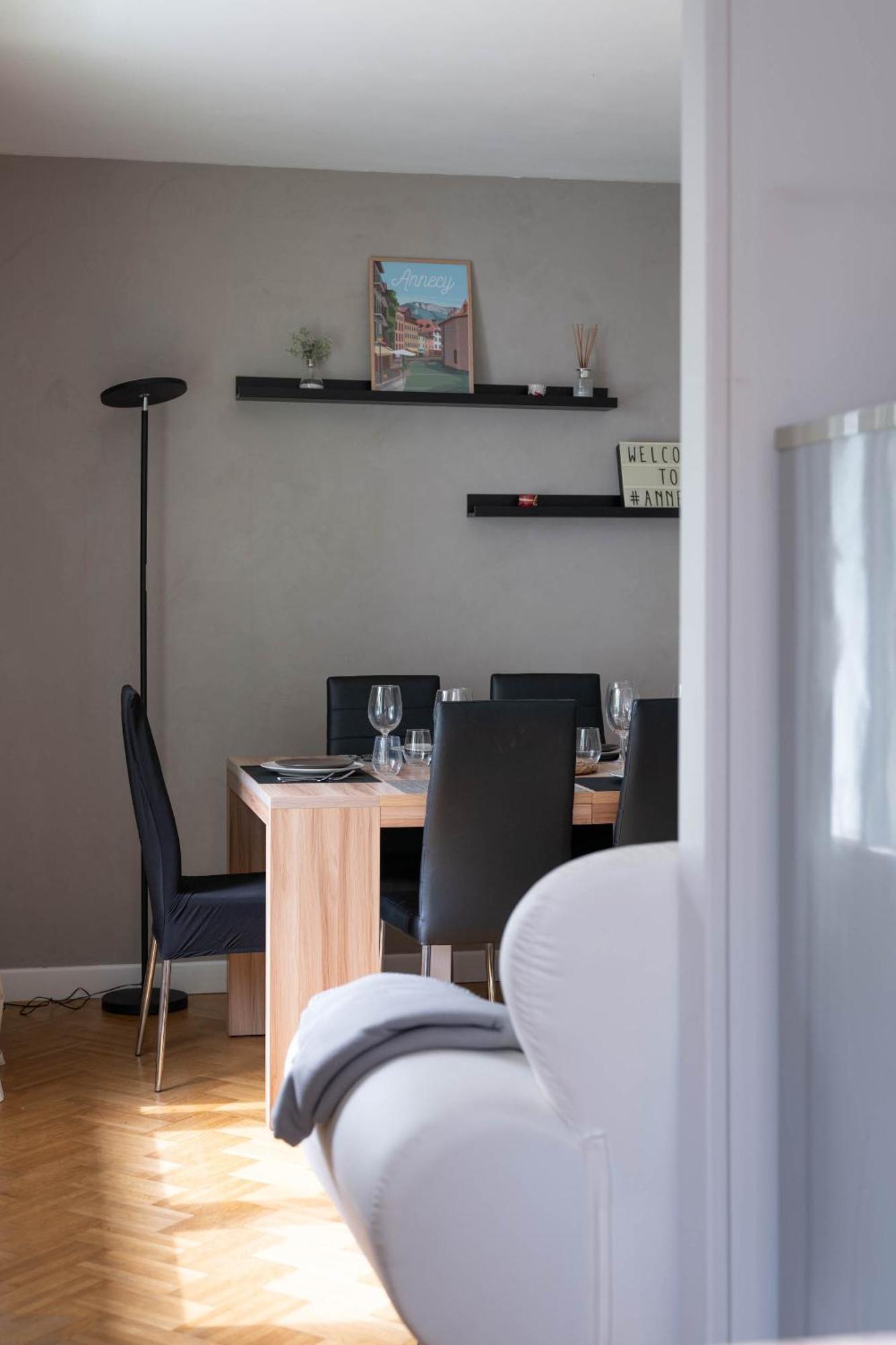 Appartement Cosy 6 Pers Pres Du Lac Avec Garage อานซี ภายนอก รูปภาพ